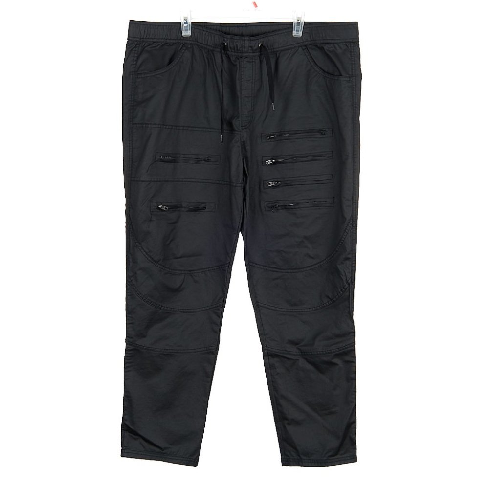 Foot Locker Men's Black Moto Pants Size 3XL NWT